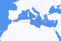 Flights from Melilla, Spain to Heraklion, Greece