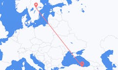 Flights from Giresun, Turkey to Örebro, Sweden