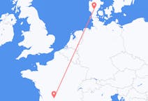Flyreiser fra Brive-la-Gaillarde, Frankrike til Billund, Danmark