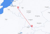 Flights from Maastricht, the Netherlands to Thal, Switzerland