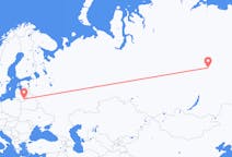 Fly fra Mirny til Vilnius