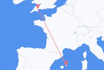 Flights from Menorca, Spain to Exeter, the United Kingdom