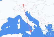 Flights from Innsbruck, Austria to Catania, Italy