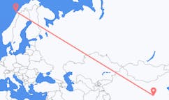 Loty z miasta Xi'an do miasta Svolvær