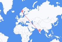 Flights from Bengaluru, India to Östersund, Sweden