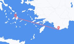 Flights from Kastellorizo, Greece to Naxos, Greece
