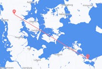 Flights from Heringsdorf, Germany to Billund, Denmark