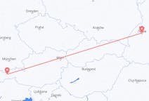 Flyreiser fra Lviv, Ukraina til Innsbruck, Østerrike