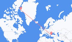 Flights from Istanbul, Turkey to Qaanaaq, Greenland