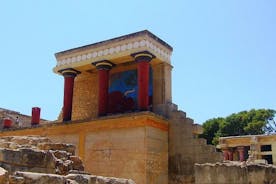 Knossos-Arch.Museum-Heraklion City - Heils dags einkaferð frá Chania