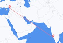出发地 印度出发地 门格洛尔目的地 土耳其哈塔伊省的航班