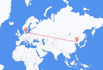 Flyrejser fra Shenyang, Kina til Malmø, Sverige