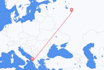 Flights from Ivanovo, Russia to Corfu, Greece