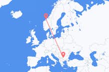 Flights from Kristiansund to Sofia
