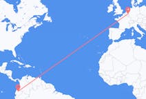 Flights from Quito, Ecuador to Maastricht, the Netherlands