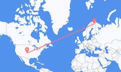 Flyrejser fra Liberal, USA til Ivalo, Finland