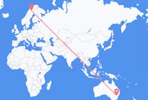 Vols d’Orange, Australie pour Kiruna, Suède