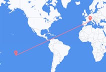出发地 法属波利尼西亚土布艾群岛目的地 法国尼斯的航班