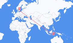Flights from Kupang, Indonesia to Växjö, Sweden