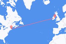 Flyrejser fra Boston til Dublin