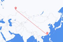เที่ยวบิน จาก ซัวเถา, จีน ไปยัง เยคาเตรินเบิร์ก, รัสเซีย
