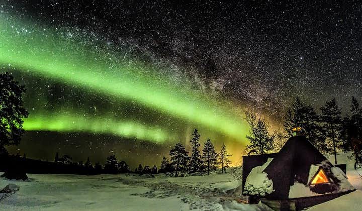 Excursion photo aurores boréales au départ de Rovaniemi
