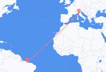 Flyreiser fra São Luís, Brasil til Pisa, Italia