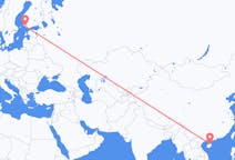 เที่ยวบิน จาก ไหโข่ว, จีน ไปยัง ตุรกุ, ฟินแลนด์