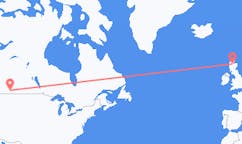 出发地 加拿大梅迪辛哈特前往苏格兰的印威內斯的航班