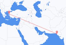 Flyreiser fra Karachi, til Mytilene