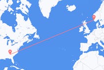 Flyrejser fra Atlanta, USA til Stavanger, Norge
