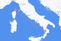 Flyreiser fra Bastia, Frankrike til Lamezia Terme, Italia