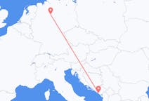 Vluchten van Tivat, Montenegro naar Hannover, Duitsland