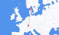 Flights from Bern, Switzerland to Aalborg, Denmark