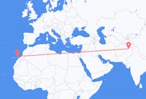 Рейсы из Пешавара, Пакистан в Лансароте, Испания