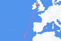 Vluchten van Dublin, Ierland naar Funchal, Portugal