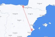Flyreiser fra Alicante, Spania til Vitoria, Spania