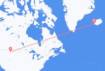 Flyreiser fra Great Falls, USA til Reykjavík, Island