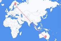 Flyrejser fra Adelaide, Australien til Kajaani, Finland