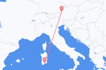 Flyrejser fra Cagliari til Salzburg
