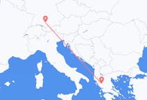 Flyreiser fra Ioánnina, Hellas til Memmingen, Tyskland