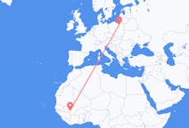Flyrejser fra Bamako, Mali til Szymany, Szczytno Amt, Polen