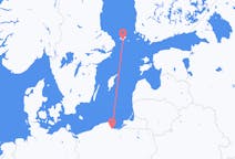 Voli da Mariehamn, Isole Åland a Danzica, Polonia