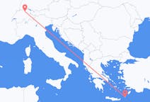 出发地 瑞士Zurich目的地 希腊卡尔帕索斯的航班