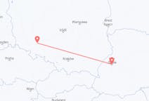 Flyreiser fra Lviv, Ukraina til Wrocław, Polen