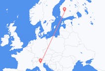 Flights from Verona to Tampere