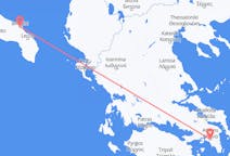 从布林迪西飞往雅典的航班