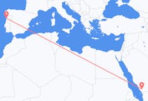 Flyrejser fra Abha, Saudi-Arabien til Porto, Portugal