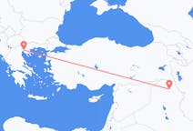 Vluchten van Arbil naar Thessaloniki