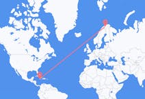 Flyrejser fra Montego Bay, Jamaica til Alta, Norge
